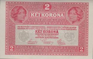 1917. 2K (5x) egymásutáni sorszámmal T:I-,II (hajtatlan)