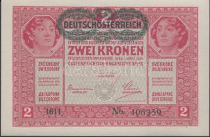 1917. 2K (5x) egymásutáni sorszámmal T:I-,II (hajtatlan)