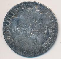 Franciaország 1659D 1/12E (10s) Ag "XIV. Lajos" T:3 France 1659D 1/12 Ecu (10 Sol) "Louis XIV" C:F Krause KM#166.4
