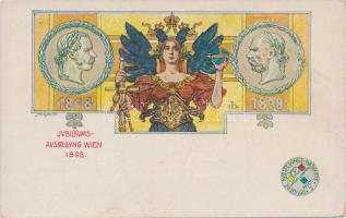 1898 Jubiläums Ausstellung, Wien, Philipp & Kramer Nr. 2. / Vienna Expo