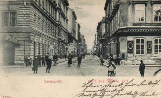 Vienna, Wien VIII.; Langegasse (fl)