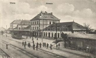 Tövis, vasútállomás / railway station (EK)