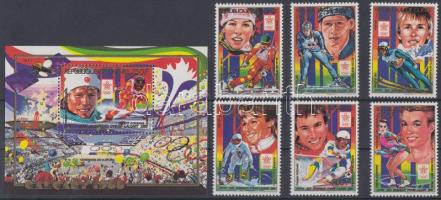 Winter Olympics, Calgary. Champions set + block, Téli olimpia, Calgary; Bajnokok sor + blokk