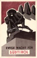 'Ewige Wacht für Tirol'  Tiroler Heimatbund / Tyrolean Homeland Federation, propaganda
