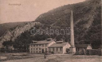 Kozlatelep, Berszászka; Cutmann testvérek kőszénbányája és brikettgyára / coal mine and briquette factory