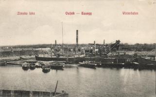 Eszék, Osijek; hafen