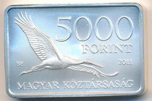 2011. 5000Ft Ag Duna-Dráva Nemzeti Park T:BU Csak 3000db! Tanúsítvánnyal