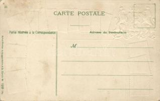 Luxembourg. Set of stamps with coat of arms. Artist Atelier H. Guggenheim & Co. No. 7988. Emb. s...