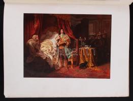 Rákóczi album. II. Rákóczi Ferenc és kurucai. Kiadói festett, aranyozott dombornyomásos  egészvászon...