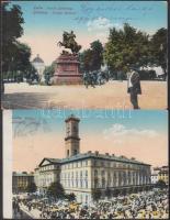 Lviv, Lwów, Lemberg; 2 postcards