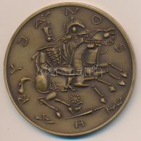 Kiss Nagy András (1930-1997) DN "Kodály Zoltán" Br emlékérem (60mm) T:1 ÁPV plasztiktokban...