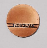 Észtország 1965. Br plakett T:2