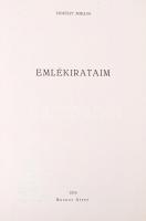Horthy Miklós: Emlékirataim Buenos Aires, 1953. Soc. de Resp. 314 p., Első kiadás! Horthy Miklós saj...