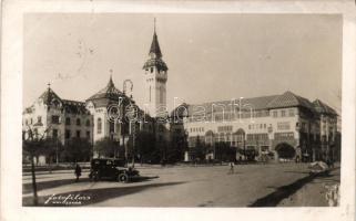 Marosvásárhely, town hall, automobile