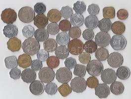 54db klf szögletes/hullámos pénz ~40db ország pénzei T:vegyes
54pcs of different angular/wavy-edged ...