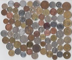85db klf fémpénz ~85db ország pénzei, érdekes darabokkal T:vegyes
85pcs of different metal coins fro...