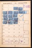1936-1949 Vas- és Fémipari dolgozók Szakszervezete tagsági könyv, 2 db