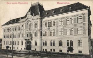 Rimaszombat, Főgimnázium; kiadja Lévai Izsó / grammar school (r)