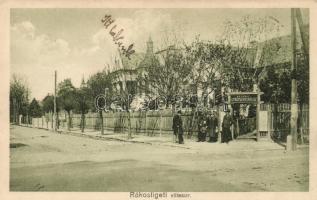 Budapest XVII. Rákosliget, villasor, gyógyszertár