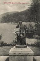 Bad Ischl, Kaiserliche Villa, Jagdgruppe / Hunter statue