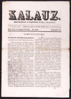 1858 Pest, Kalauz-ismeretterjesztő és szépirodalmi hetilap, 2. évfolyam, 12. szám.