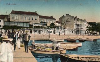 Crikvenica, port, restaurant (EK)