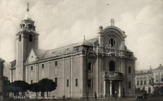 Sárvár, római katolikus templom (ragasztónyom / gluemark)