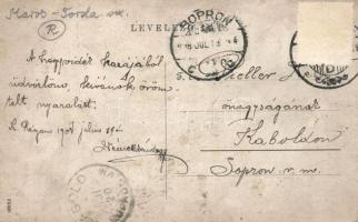 Szászrégen, Dedrádi utca, Csenger Anna fodrászterme, Schon cipészüzlete / street