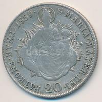 1839B 20Kr Ag "V. Ferdinánd" T:3 Huszár: 2081., Unger: 1419.