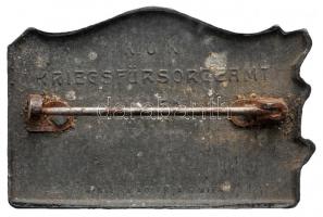 Osztrák-Magyar Monarchia 1916. "3. Hadsereg Karácsony a csatamezőn 1916" cink sapkajelvény...