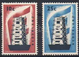 Europa CEPT set (short perforation on the stamp 10 C), Europa CEPT sor (rövid fogak a 10 C bélyegen), Europa CEPT (kurze Zähnung an der Briefmarke 10 C)