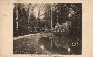 Kistapolcsány főhercegi park (EK)