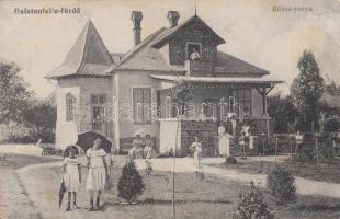 Balatonlelle-fürdő, Rózsa-tanya; kiadja Kengyel Róza bazárja (Rb)
