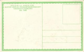 Das Mittlere Wappen der Österreichischen Länder 'Rotes Kreuz Kriegsfürsorgeamt'/ Austria, ...