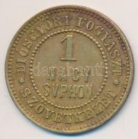 DN "Diósgyőri Fogyasztási Szövetkezet / 1 Nagy Syphon" Cu zseton (29mm) T:2