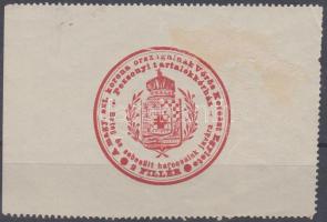 K.u.K  Pozsonyi tartalék kórház pecsétbélyege