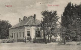 Tapolca, Burján Imre vasúti vendéglője; Kulcsár Ödön kiadása