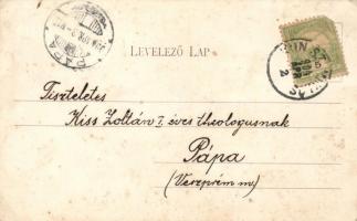 Kunszentmiklós, zsinagóga; Tolnai Antal kiadása (fl)