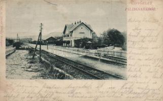 Piliscsaba, Vasútállomás; Divald Károly (EK)