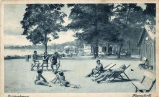 Balatonkenese fövenyfürdő (fa)