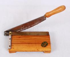 Flofto márkájú fényképvágó, közepes állapotban, 26×11 cm