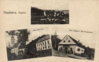 Vasdobra, Neuhaus am Klausenbach; Karl Ziegers Handlungshaus / shop