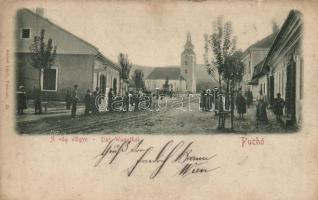Puhó, Puchó; templom, Gansel Lipót kiadása (r)