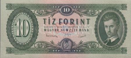 1949. 10Ft (2x) egymás utáni sorszámmal T:I
