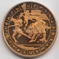 Bognár György (1944-) 1997. "MÉE - Ferencvárosi Torna Club FTC VIII." fényezett Br emlékér...