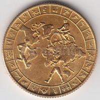 Bognár György (1944-) 1990. "MÉE - Ferencvárosi Torna Club FTC I." fényezett Br emlékérem ...