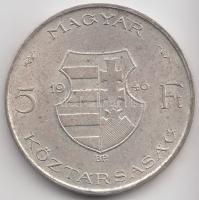 1946. 5Ft Ag "vastag Kossuth" T:2 Adamo F8