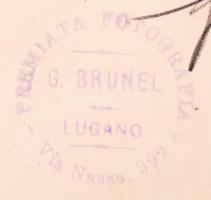 cca 1880 Lugano fotó / photo 17x12 cm