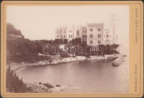 cca 1890 Miramar fotó / photo 17x12 cm