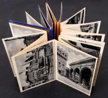 cca 1900 Firenze 32 képes leporello / Ricordo die Firenze with 32 pictures